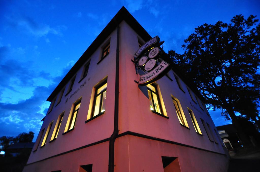 Landhotel Weisses Roess'L Adorf Extérieur photo